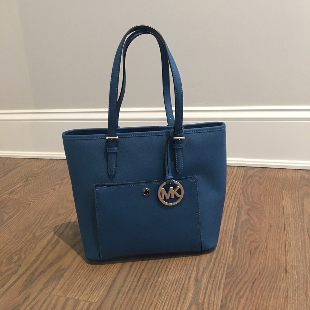 Blue Michael Kors Bag